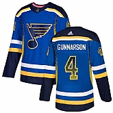 Blues 4 Carl Gunnarson Royal Drift Fashion Adidas Jersey,baseball caps,new era cap wholesale,wholesale hats